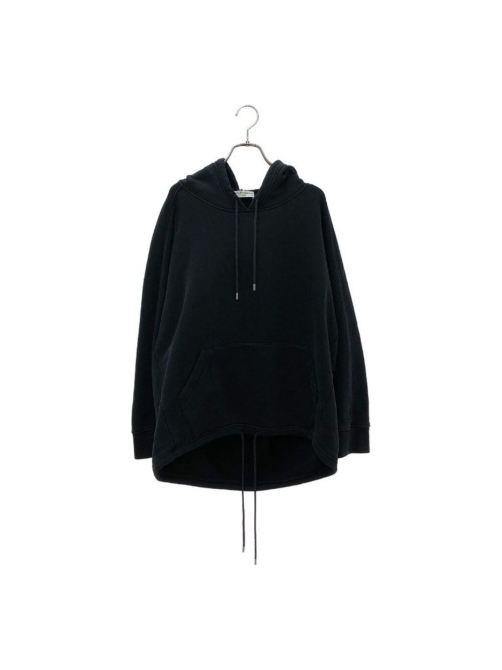 Balenciaga Oversized Pullover Sweatshirt Hoodie Black XS